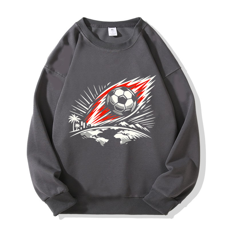 Sweatshirt Leuchtende Typowellen im Stadionglanz