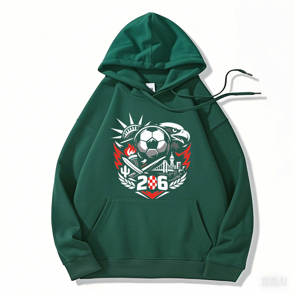 Hoodie Sturmkrone des Spiels im Abendlicht