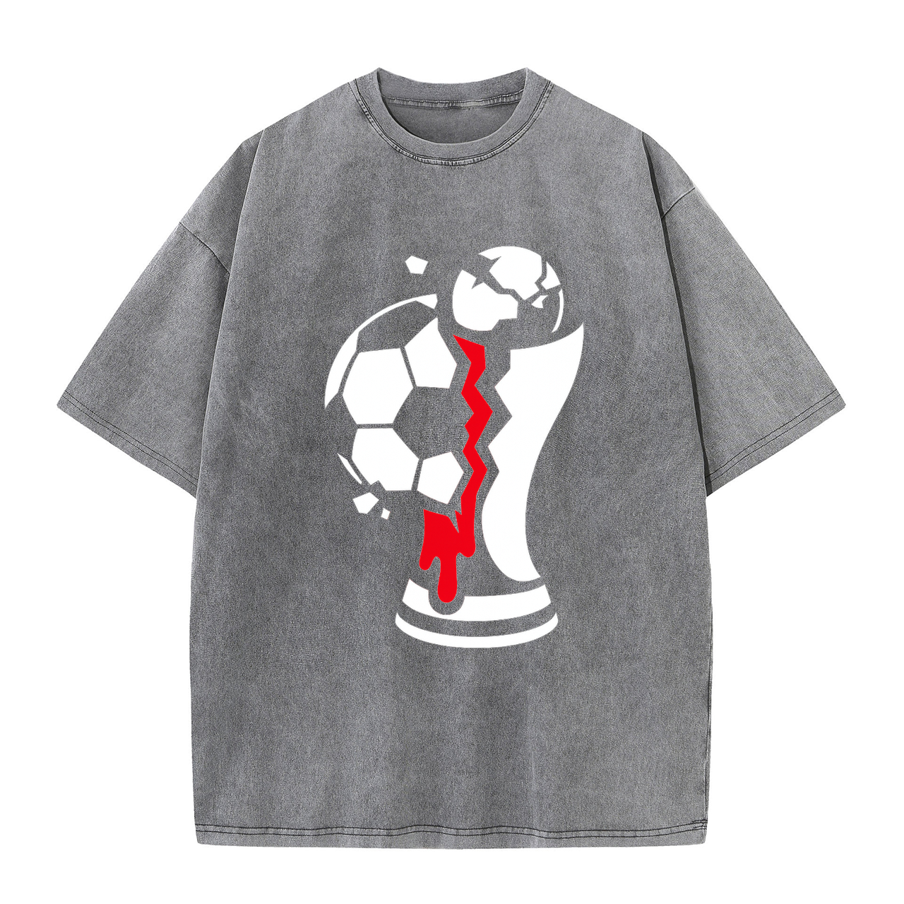 T-shirt Große Klappe, leeres Echo zur WM 2026