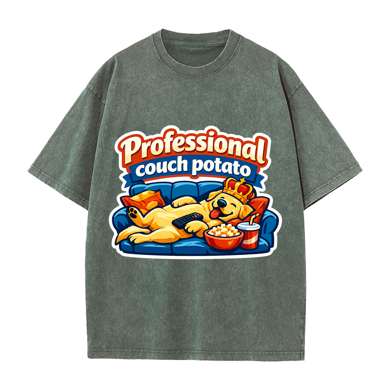 T-shirt Professional Couch Potato Dog Dad