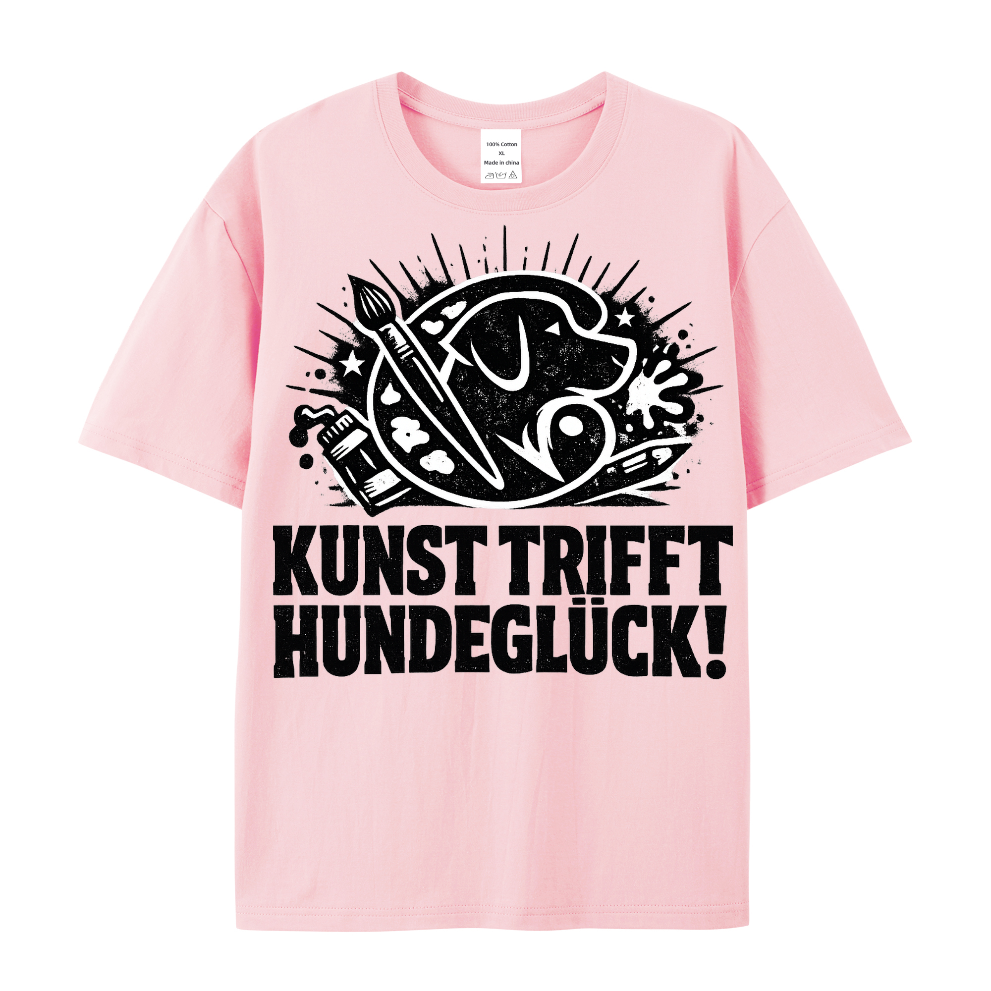 T-Shirt Kunstpfote Hundeglück