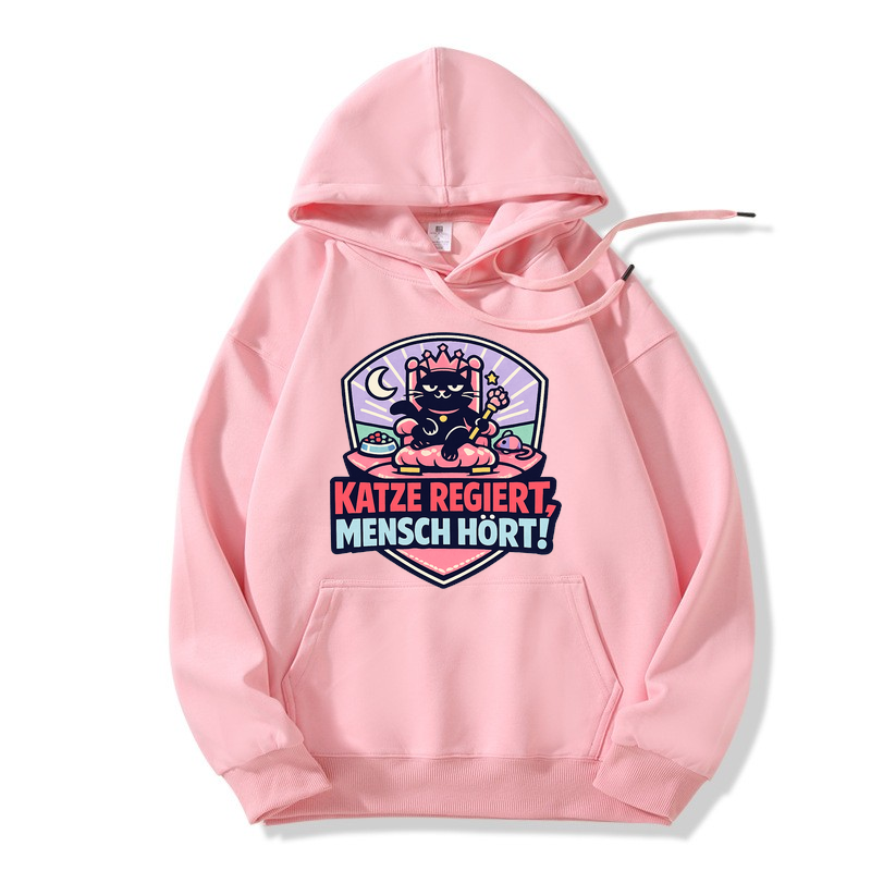 Katze regiert, Mensch hört! Hoodie