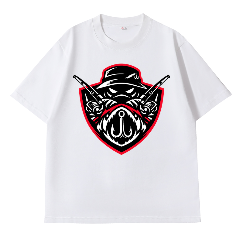 T-Shirt Angelglück am Wasser