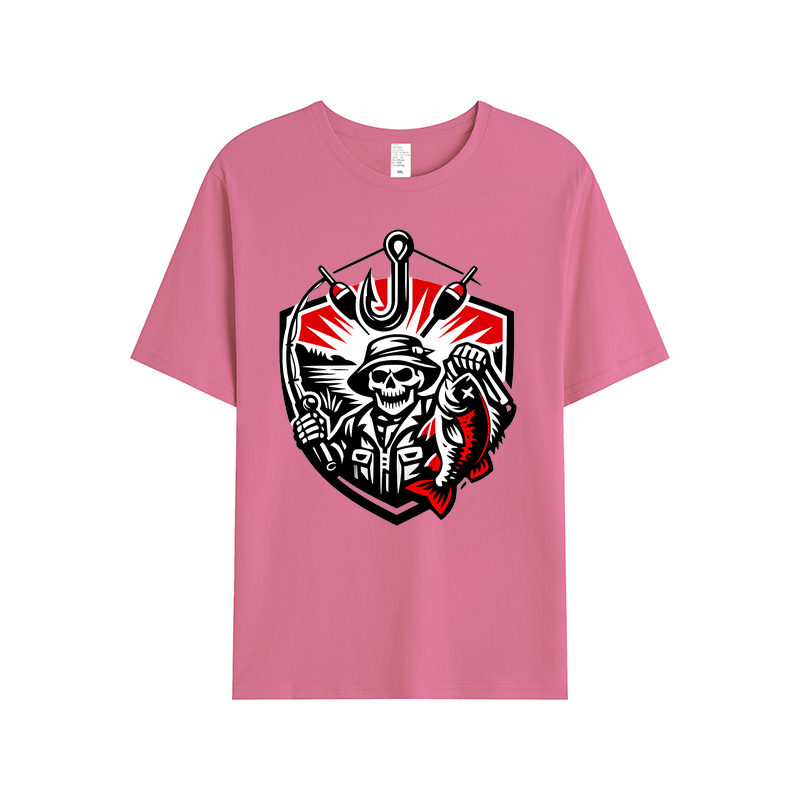 T-Shirt Angelglück am Wasser