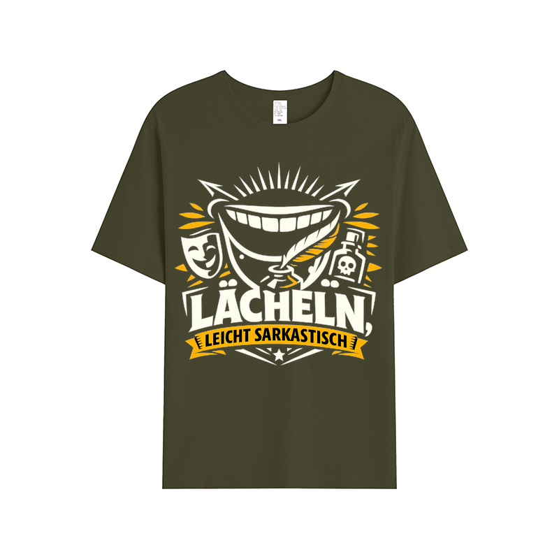 T-shirt Sarkastisches Schimmerlächeln 2026 Spruch