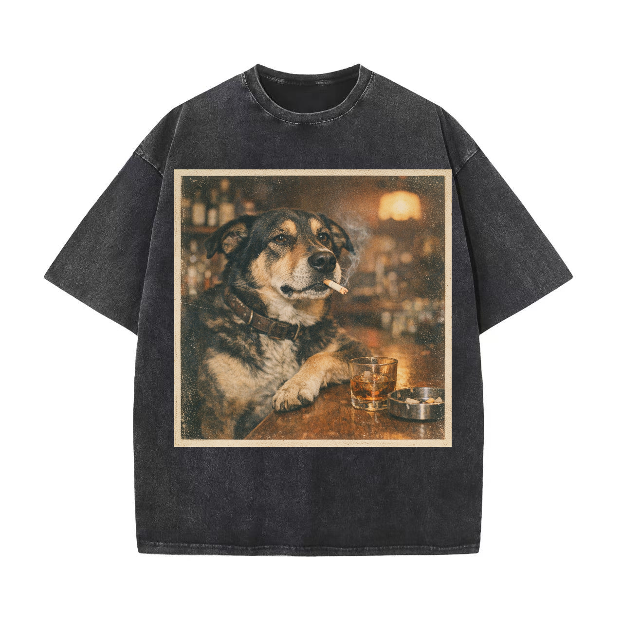 T-shirt Dog Polaroid Photo Set
