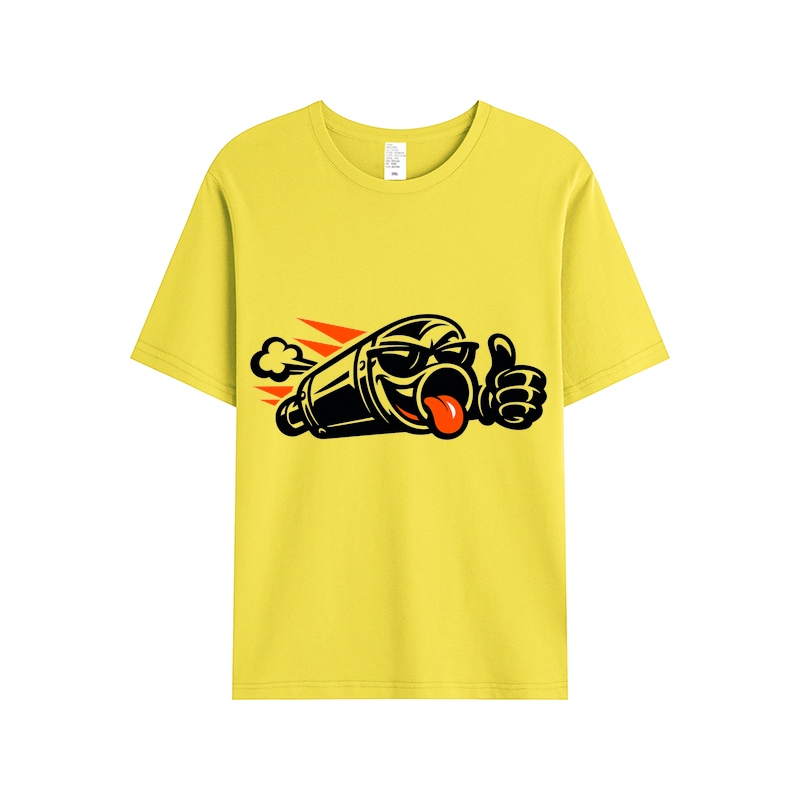 T-shirt Donnerrohr-Symbol der Straße