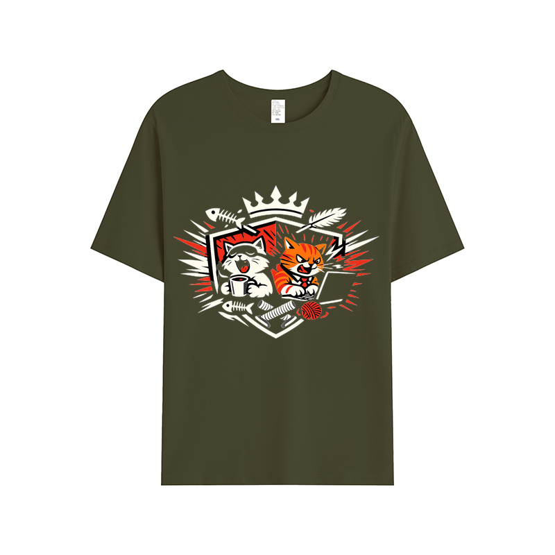 t-shirt Katzenliebe pur