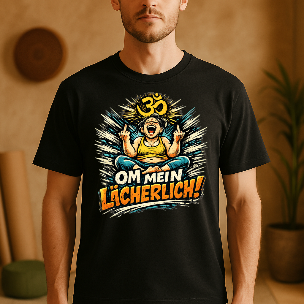 T-Shirt Om My Laughter Yoga Vibes
