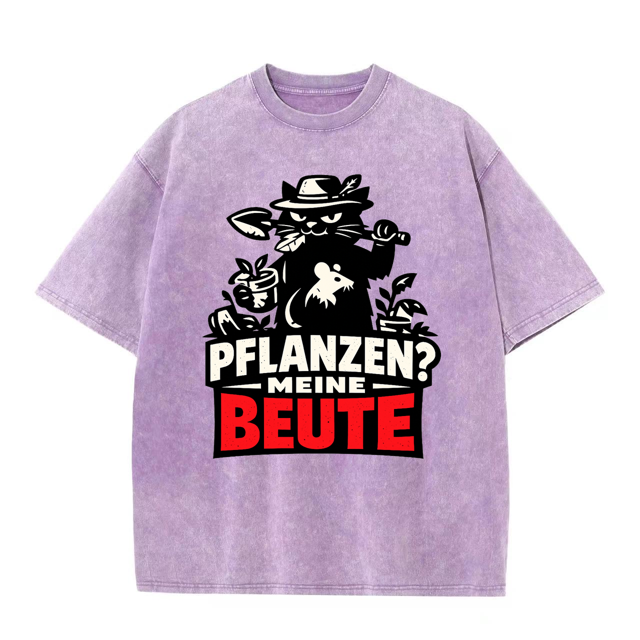 T-Shirt Katzenbeute Grünfieber