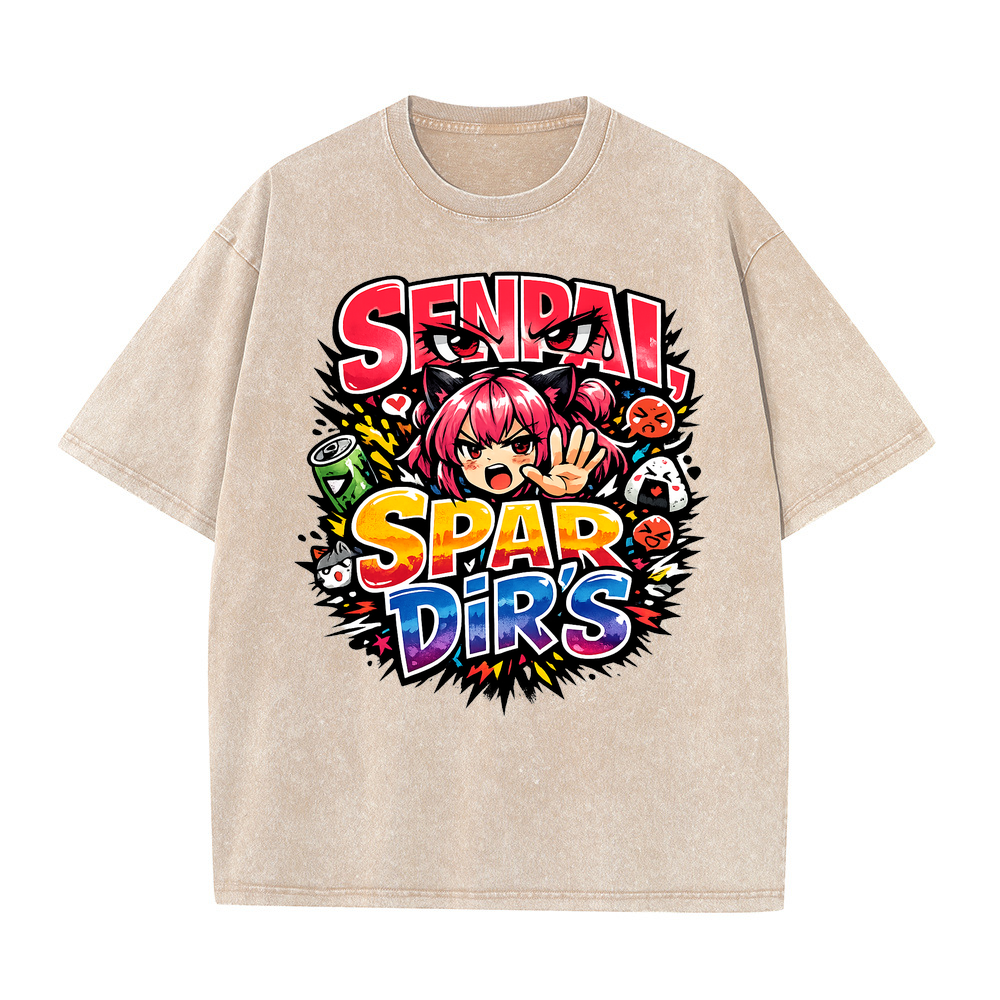 T-Shirt Senpai Sparmodus Anime Vibes
