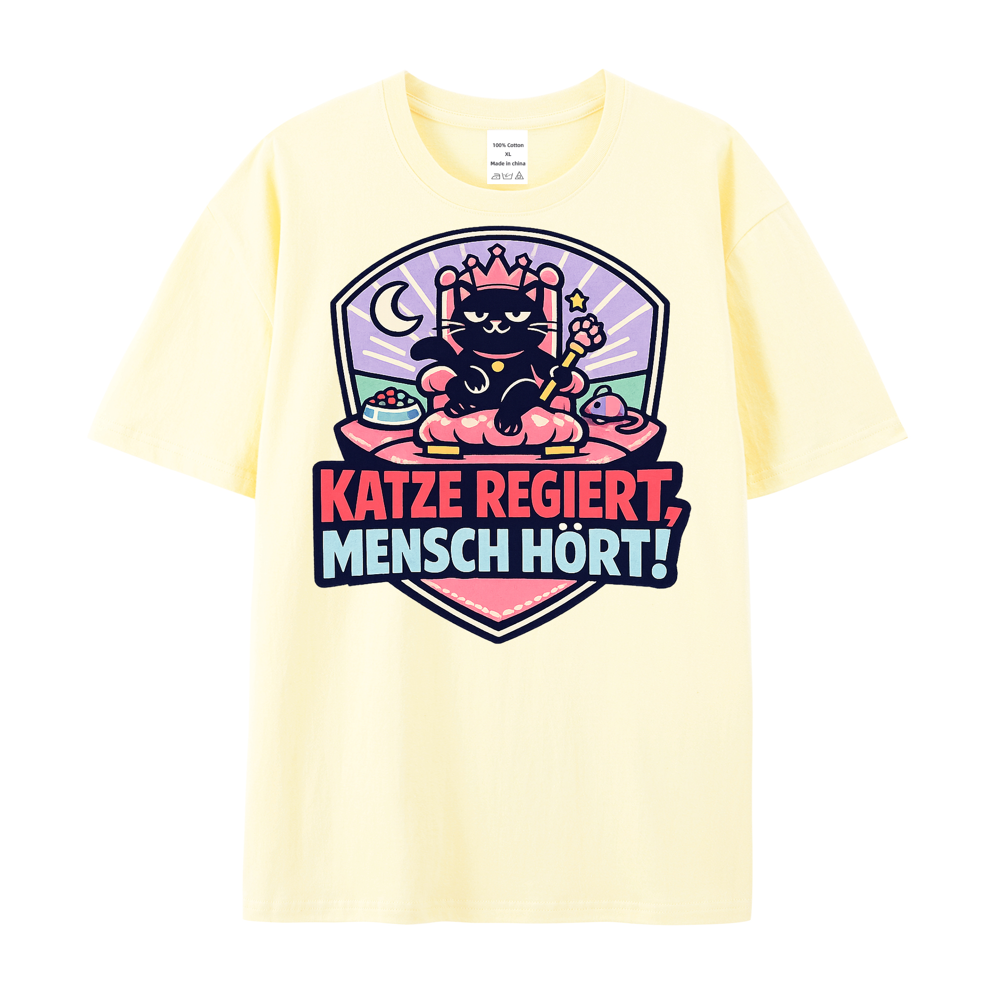 T-Shirt Katzenherrschaft Deluxe