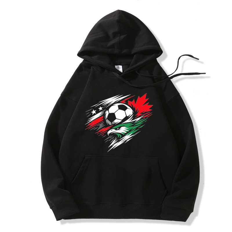 Hoodie Splitterkrone des Sieges – WM 2026 Emblem