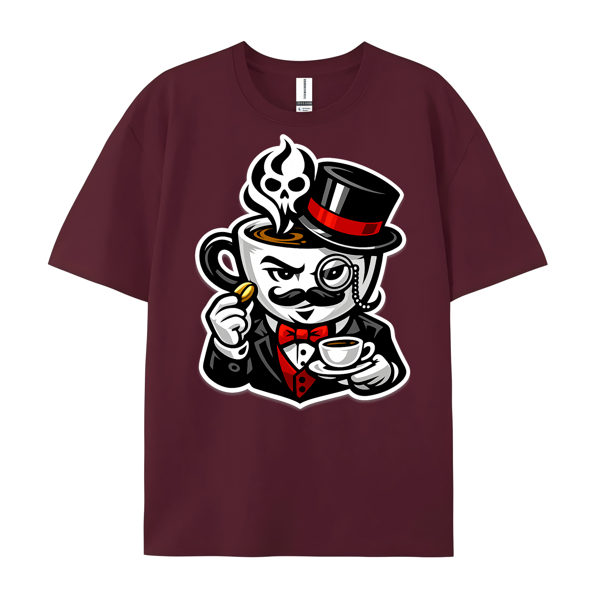 T-shirt Velvet Roast Crest: Kaffeegenuss pur