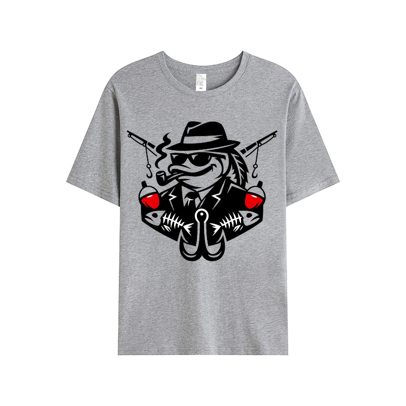 T-Shirt Angelglück am Wasser
