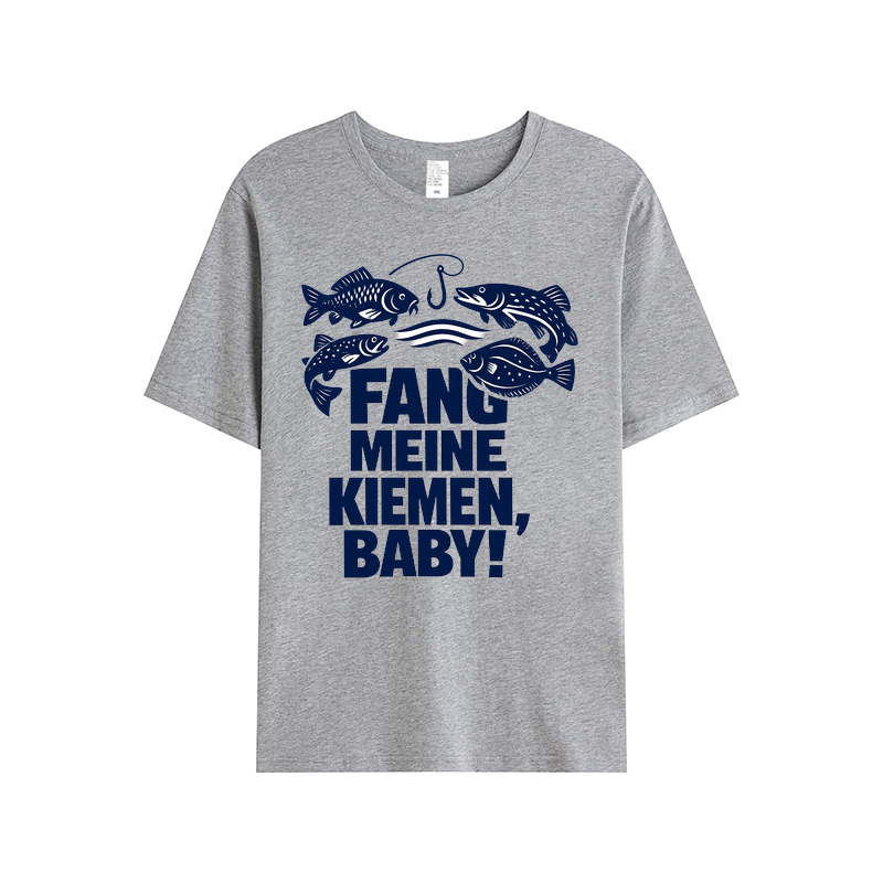 T-Shirt Angelträume: Catch My Gills, Baby!