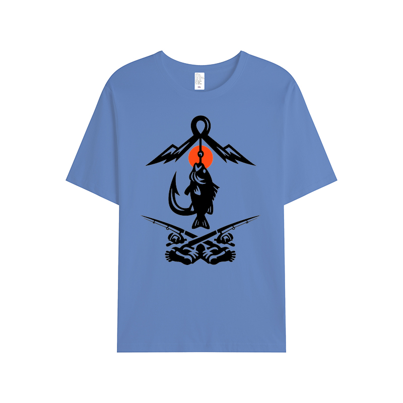 t-shirt Angelglück am Wasser