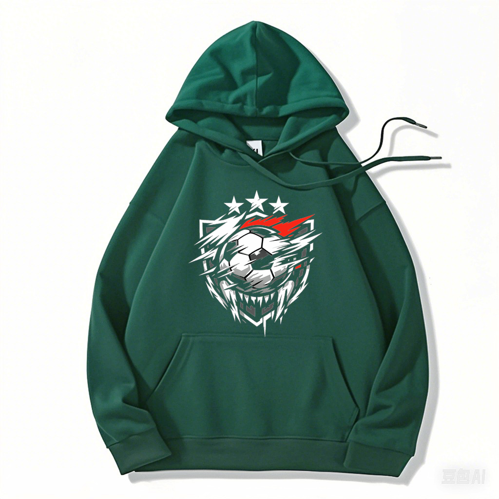 Hoodie Rabauken-Wappen für echte Kicker-Rabauken