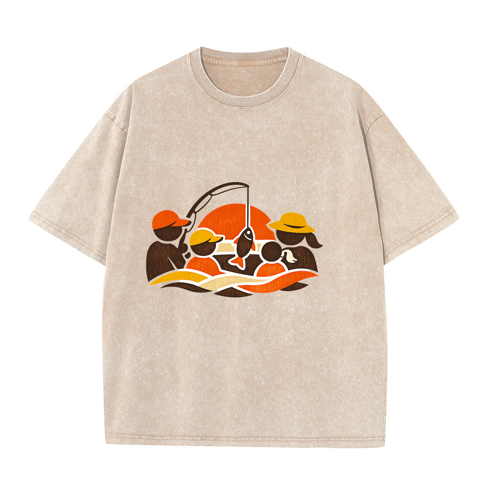 T-Shirt Anglerherz Abenteuer