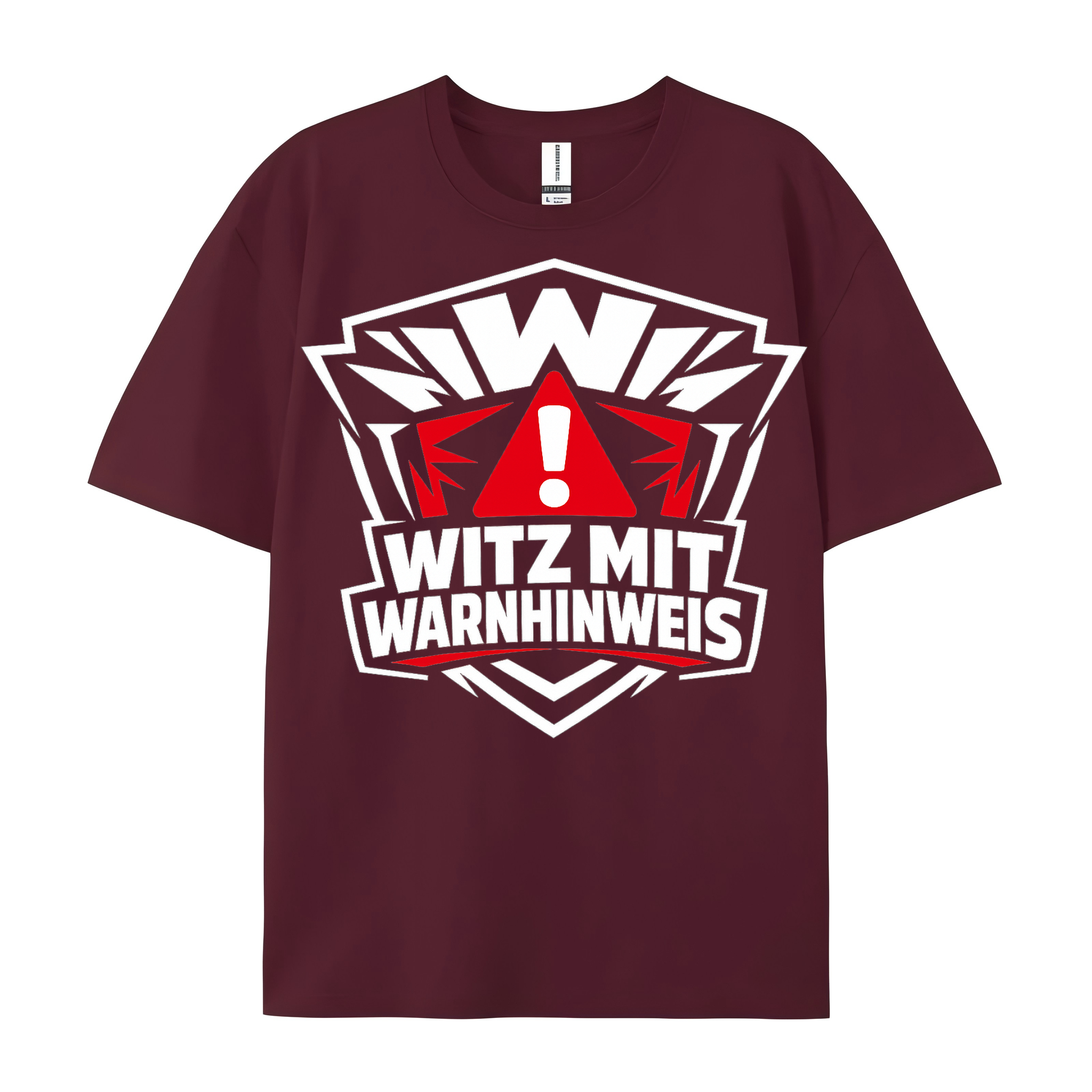 T-shirt Witzwächter Emblem Warnwitz 2026