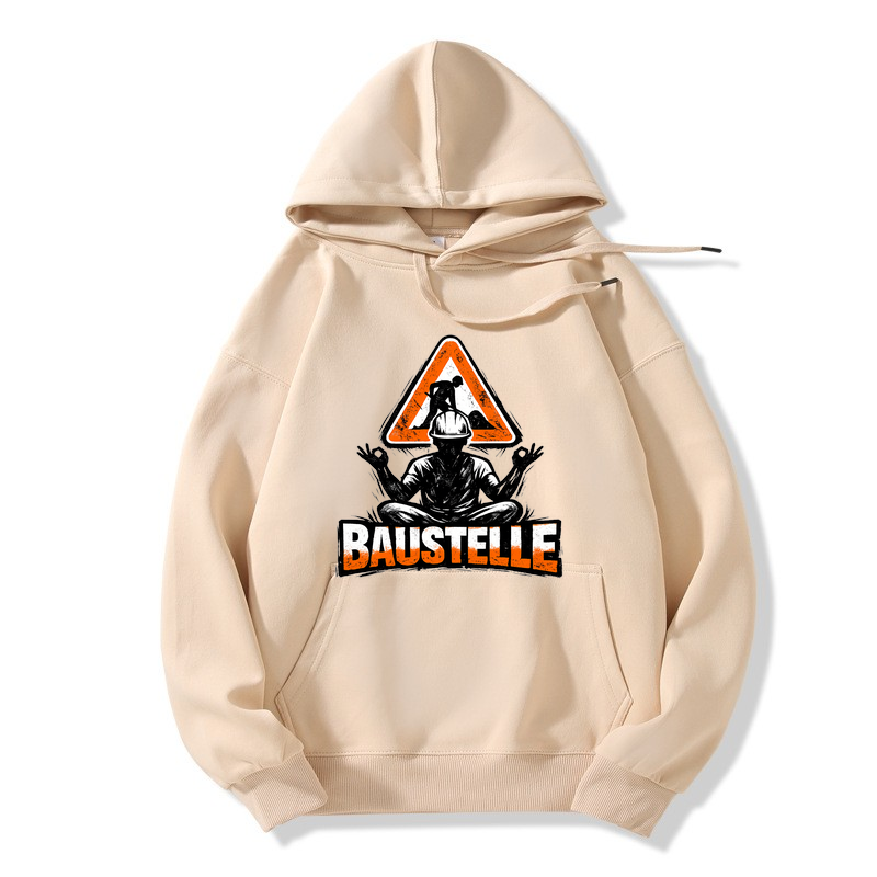 Hoodie Baustellen-Yogi Flow