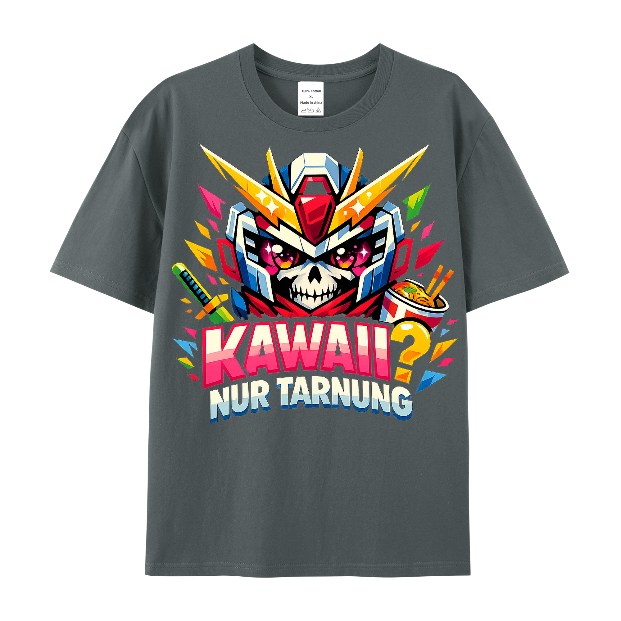 T-Shirt Kawaii Tarnmodus Anime Style