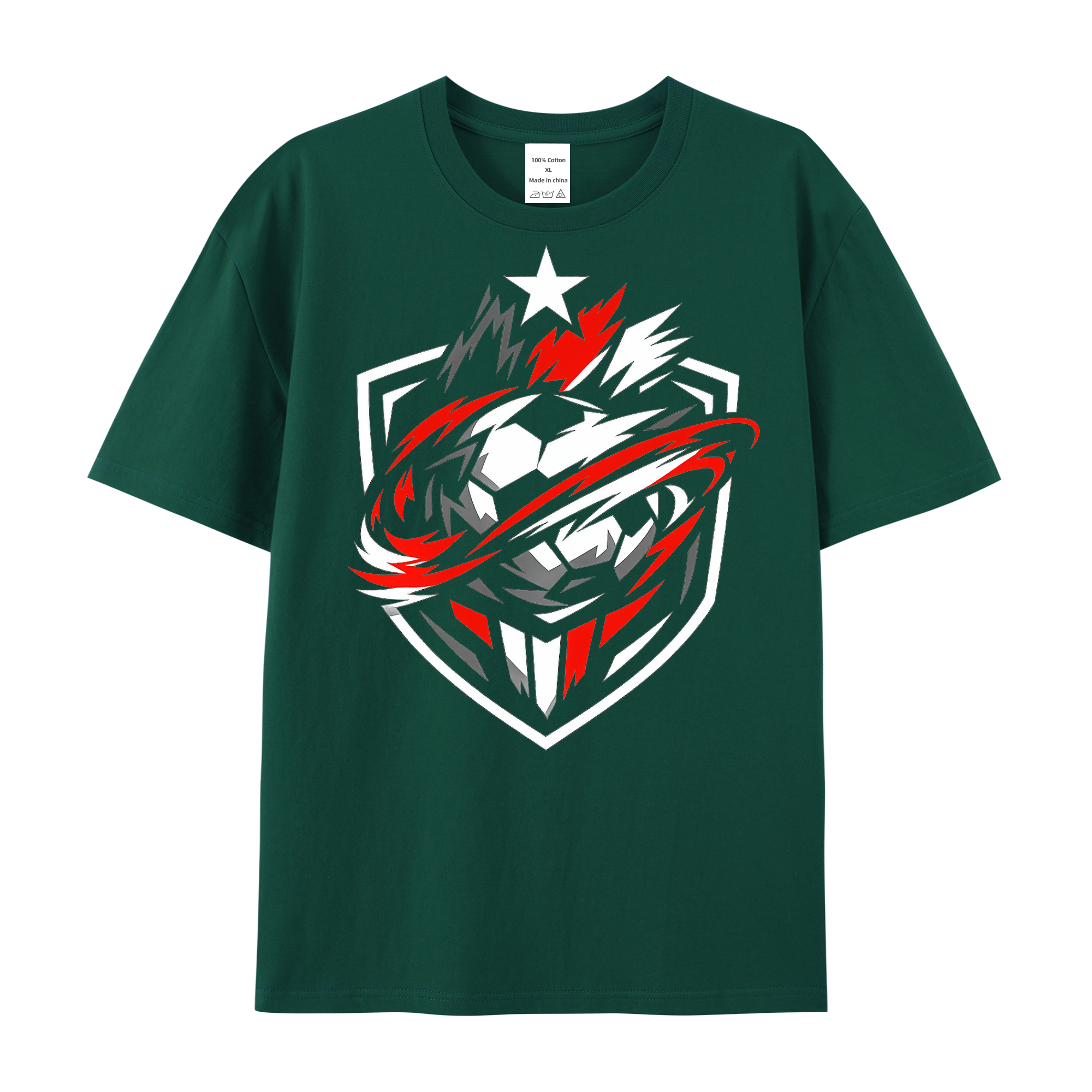 T-shirt Stolzes Turnierabzeichen WM 2026 Badgekunst