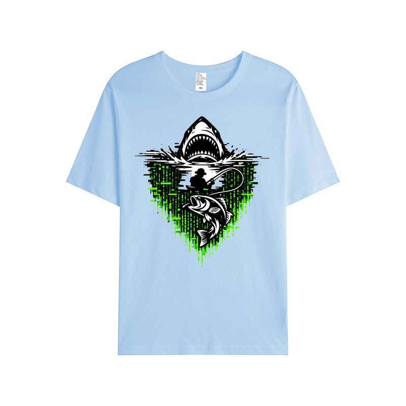 t-shirt Angelglück am Wasser