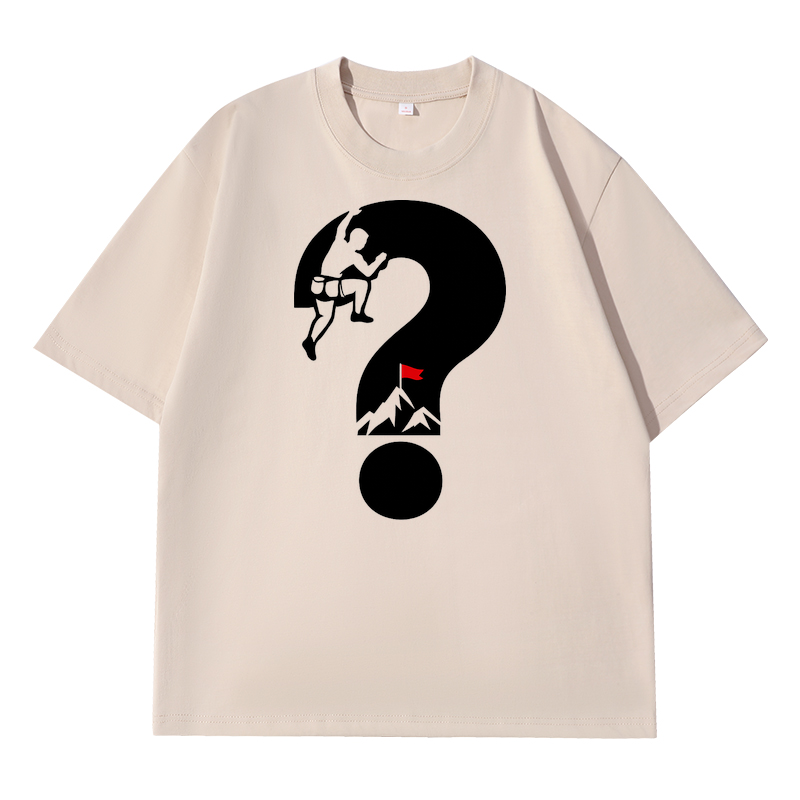 T-shirt - 100% gekämmte Baumwolle - Unisex / 300g Chalk Apex