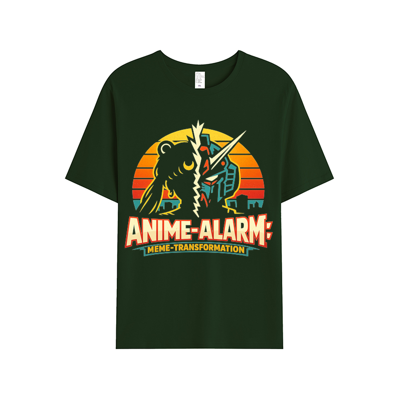 T-Shirt Anime-Alarm: Meme-Transformation