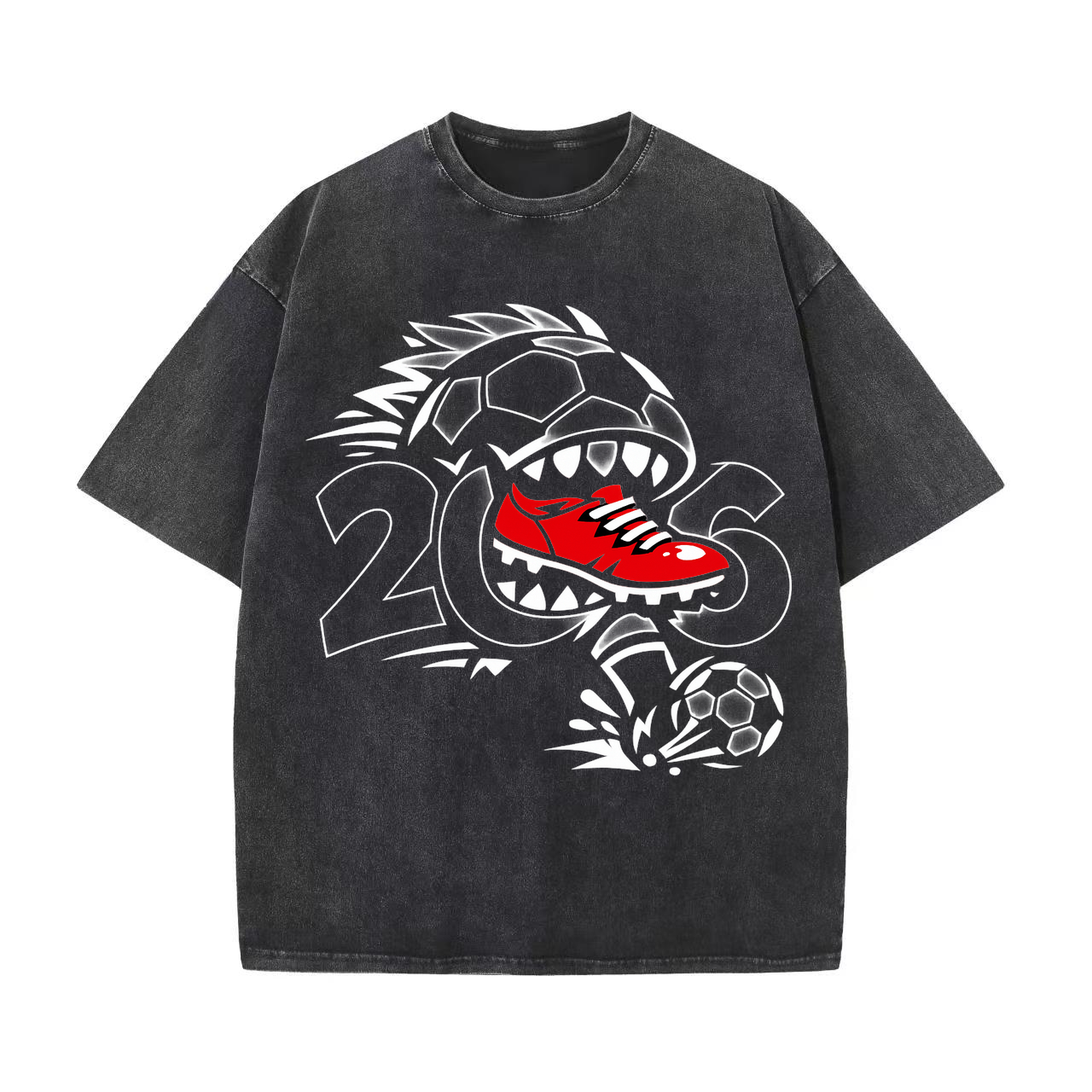 T-shirt Torschrift Tohuwabohu WM 2026 Sprüche-Power