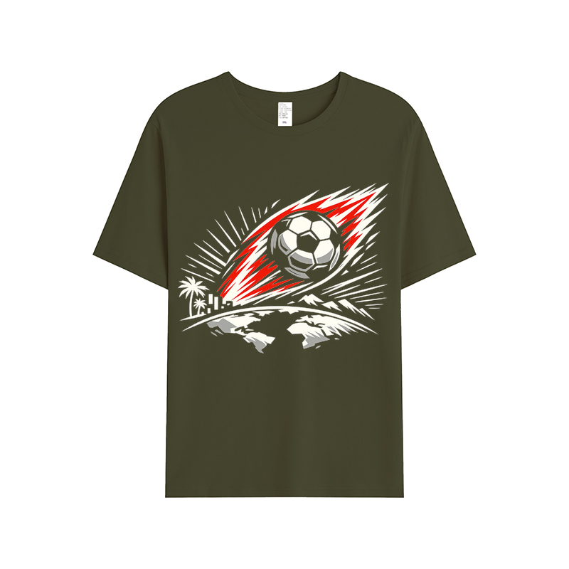 T-shirt Leuchtende Typowellen im Jubelmeer