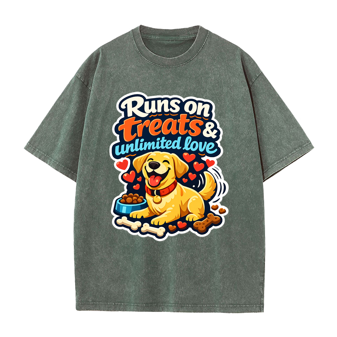 T-shirt Runs on Treats & Unlimited Love
