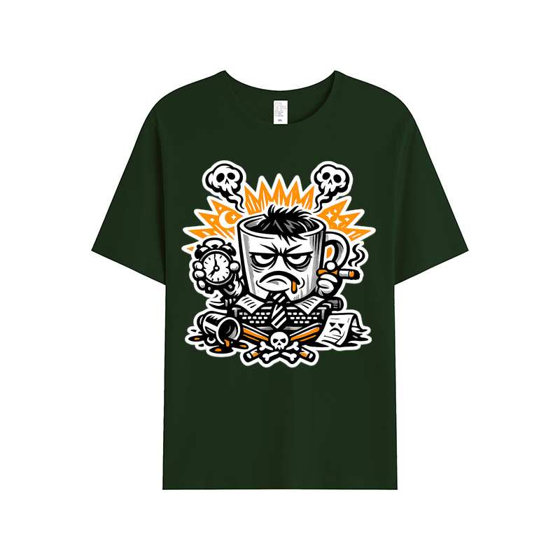 T-shirt Kalter Bohnenaufstand Bürorebell
