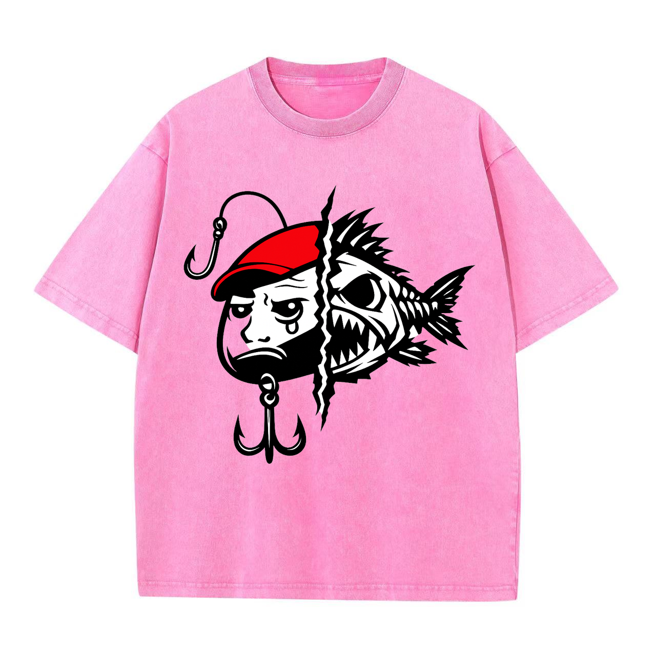 t-shirt Angelglück am Wasser