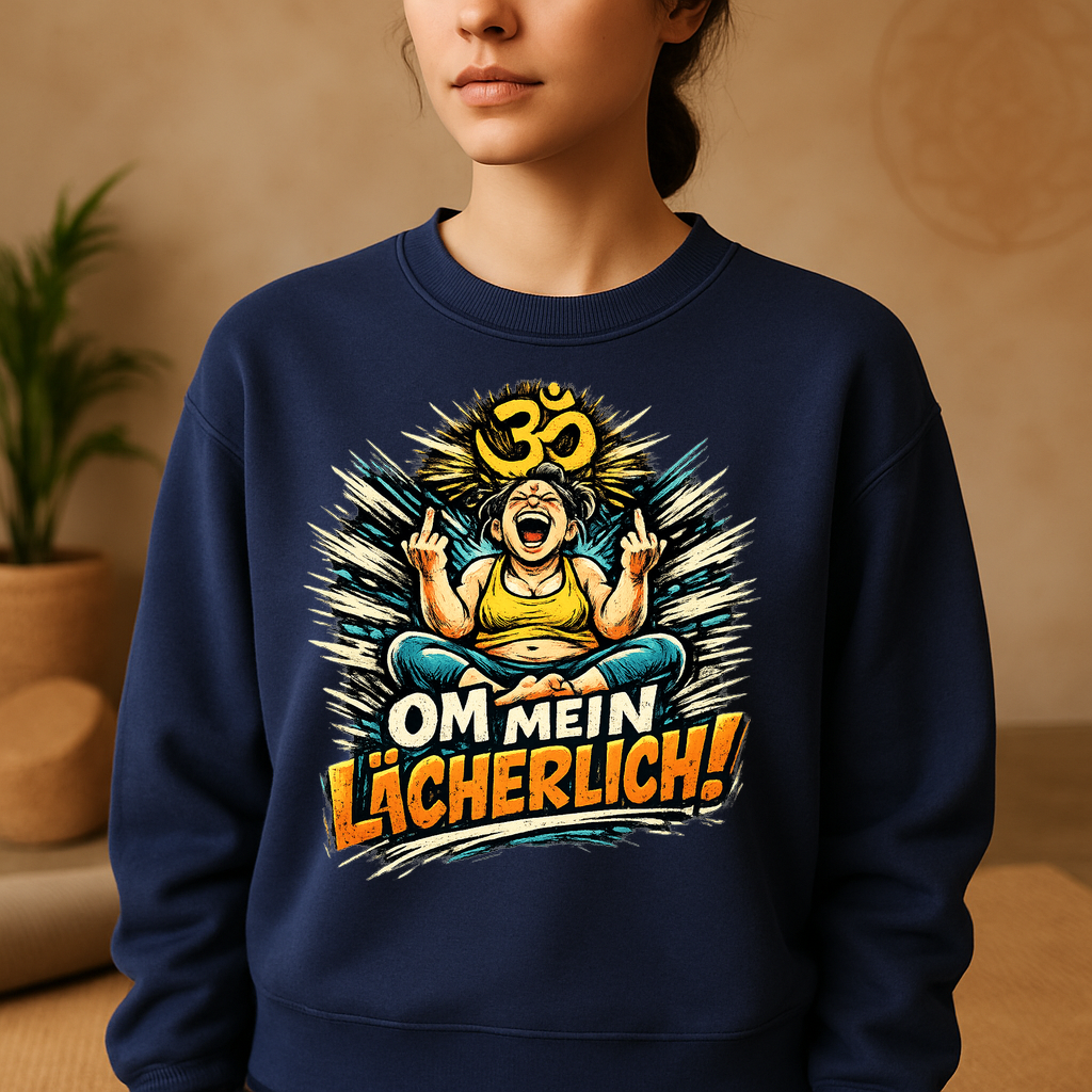 Sweatshirt Om my Laughter Yoga Spirit