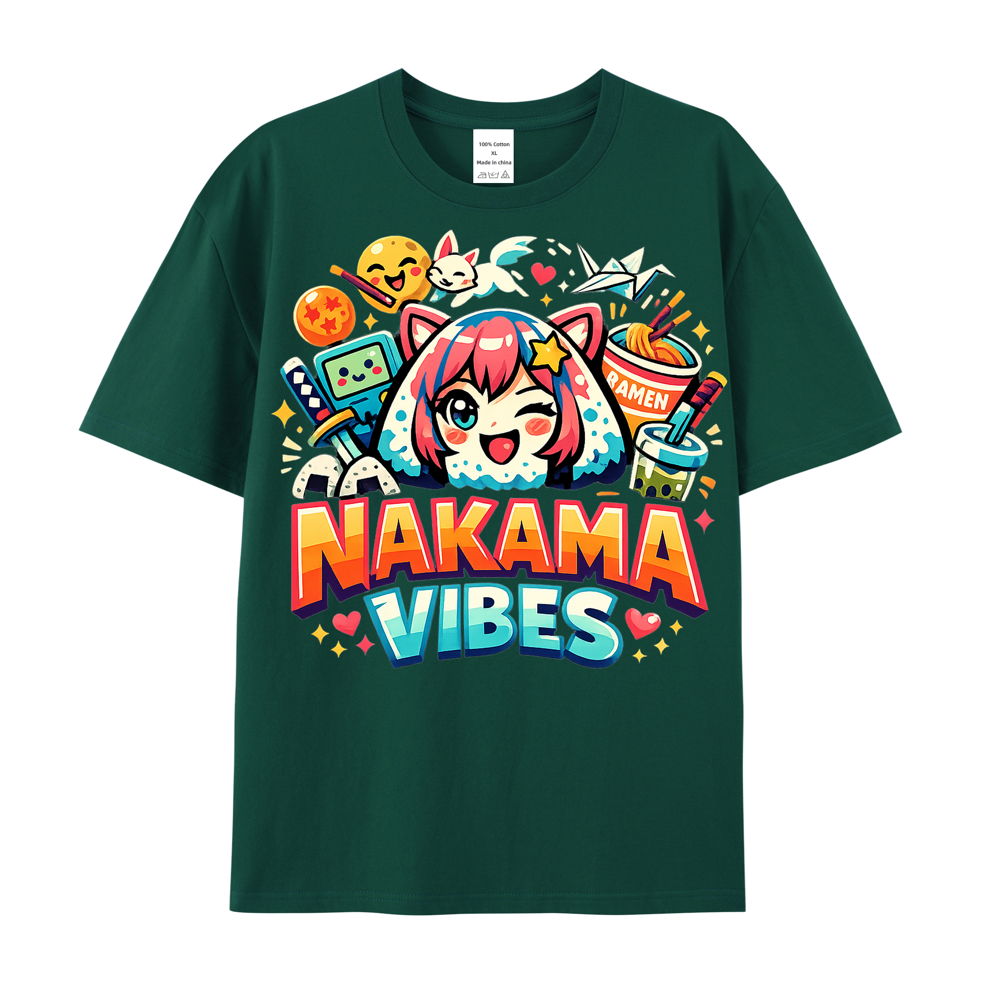 T-Shirt Nakama Vibes – Anime Freundschaftsstyle