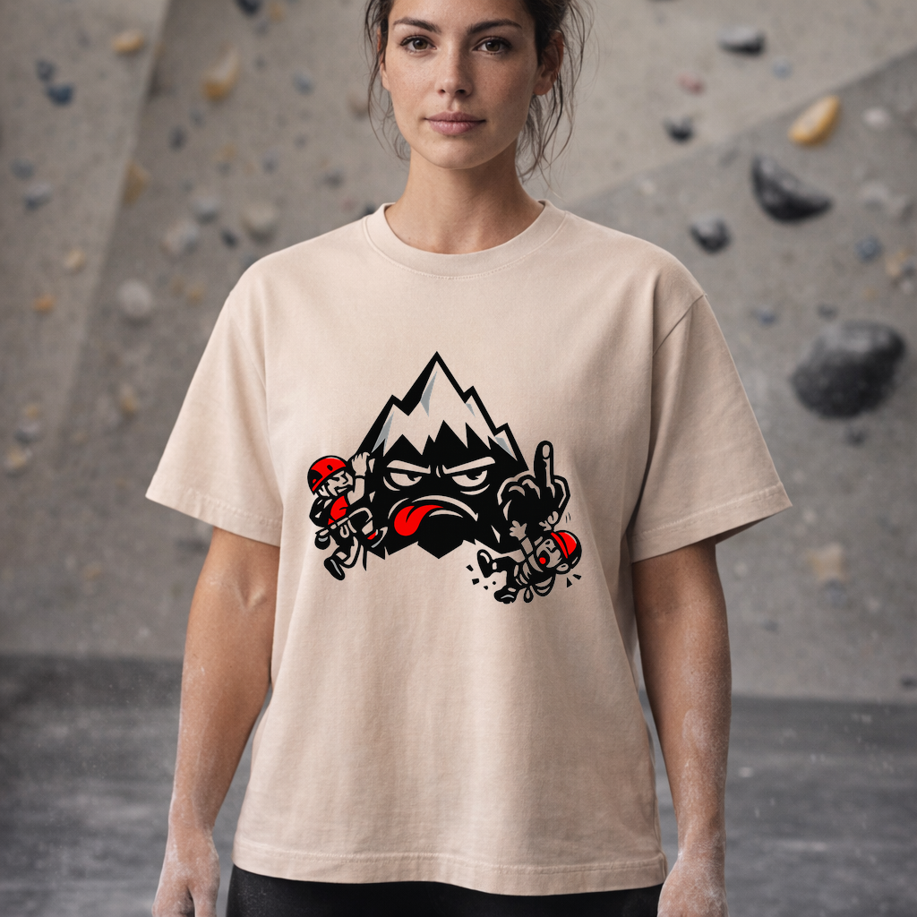 T-shirt Beta-Blocker Felsmaskottchen
