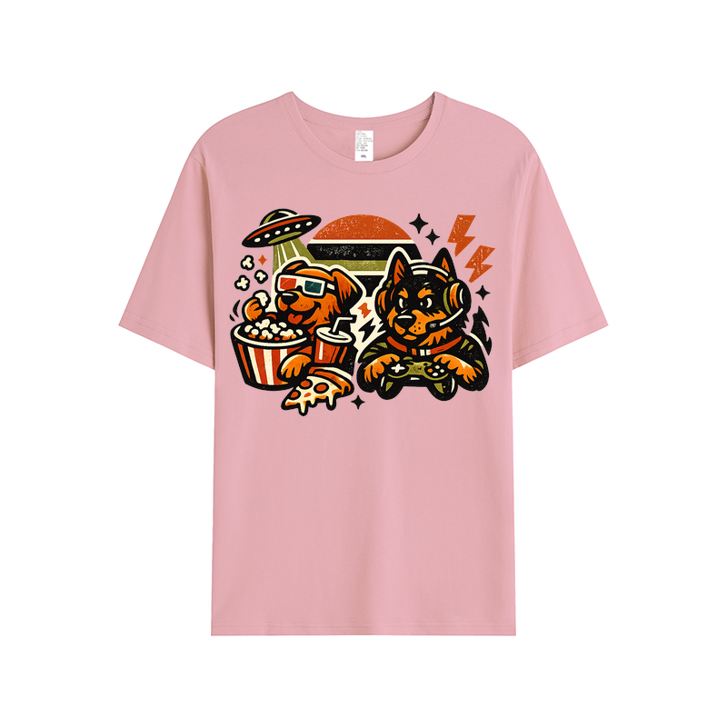 T-Shirt Hundefreund Herzschlag