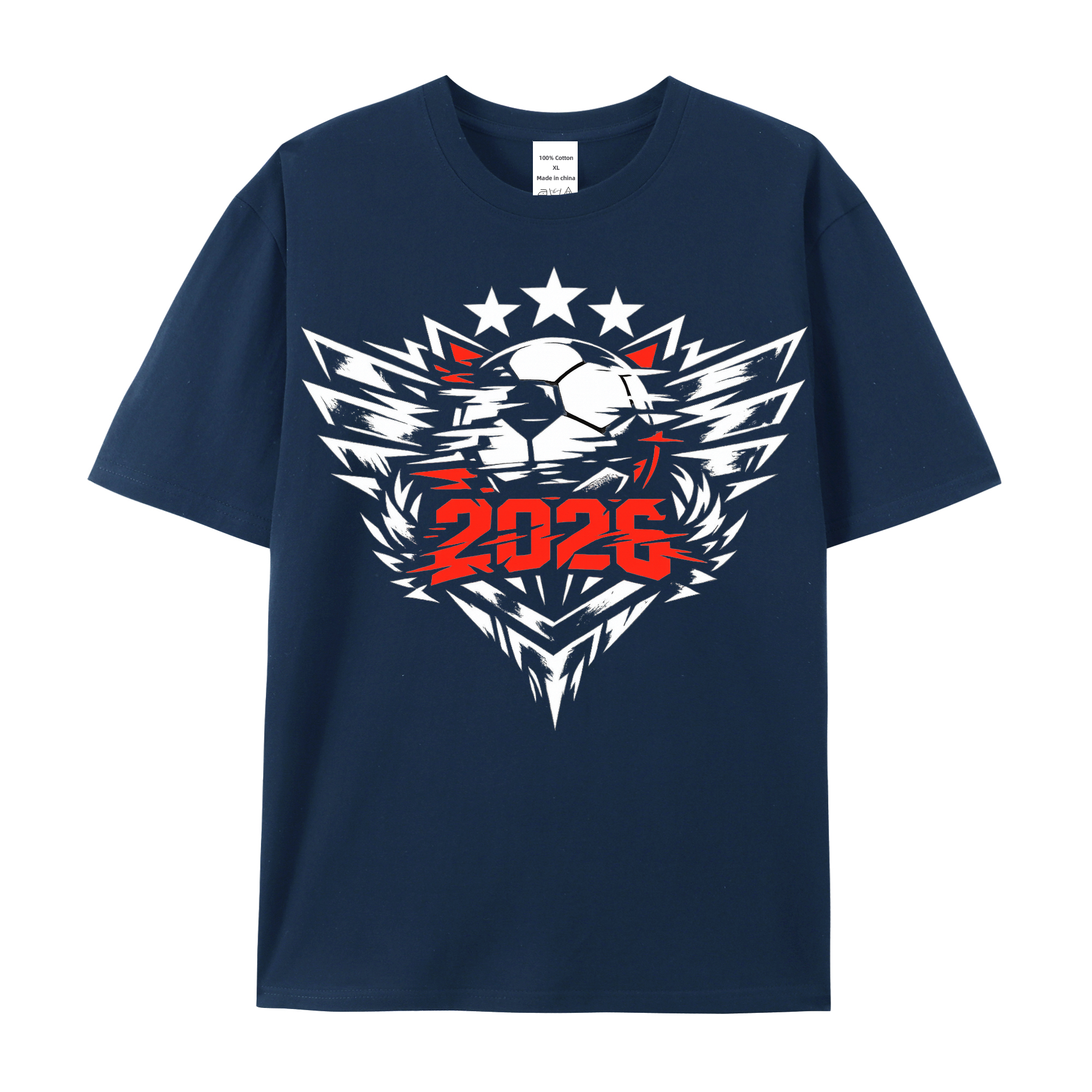 T-shirt Stahlkamm Emblem WM 2026 Angriffssiegel