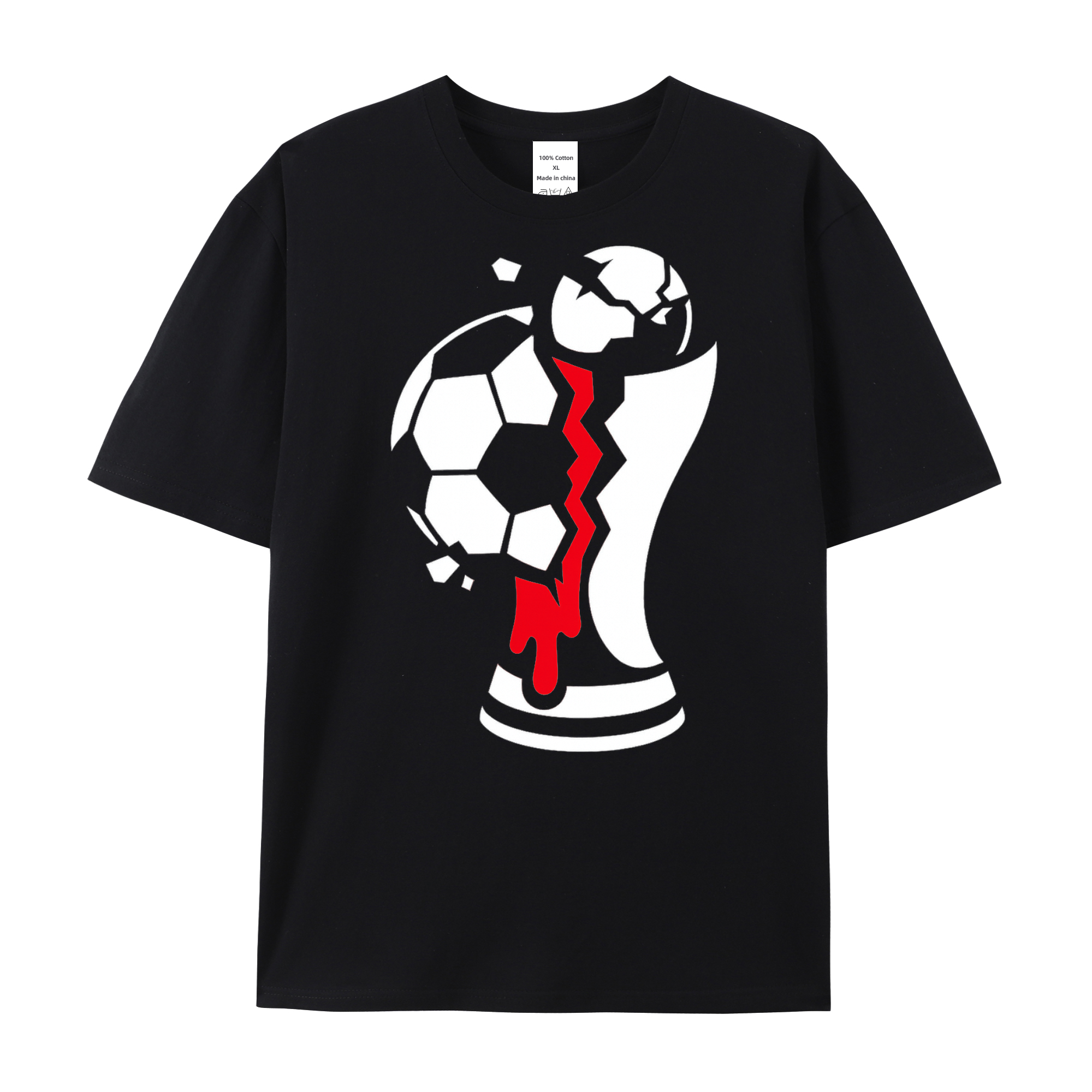 T-shirt Große Klappe, leere Arena