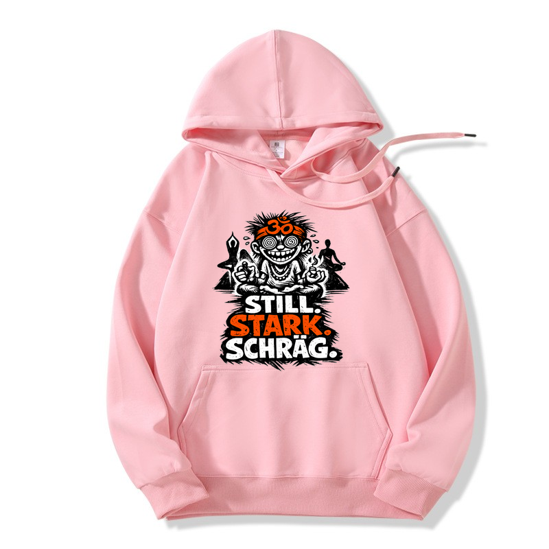 Hoodie ZenVibes Still Stark Schräg