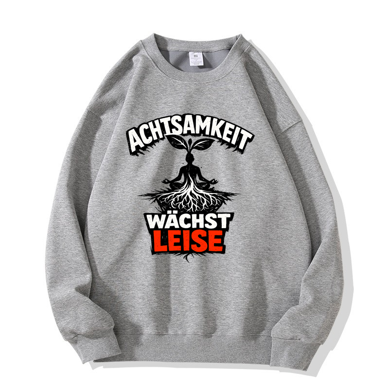 Sweatshirt Achtsamkeitsgarten — Yoga Yogi Stil