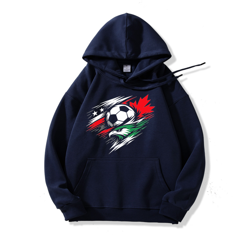 Hoodie Splitterkrone des Sieges – WM 2026 Emblem