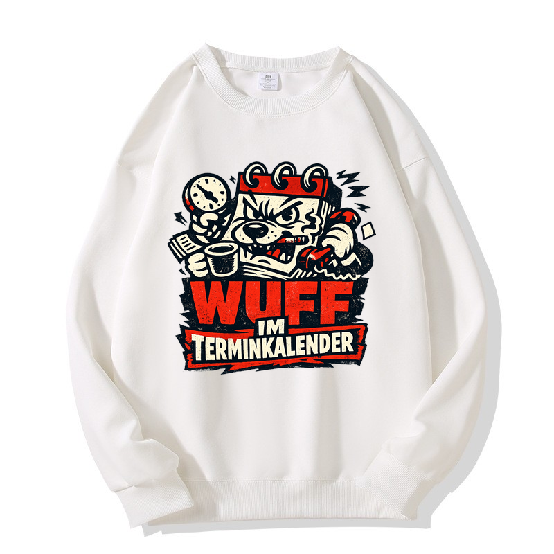 Wuff im Terminkalender Sweatshirt