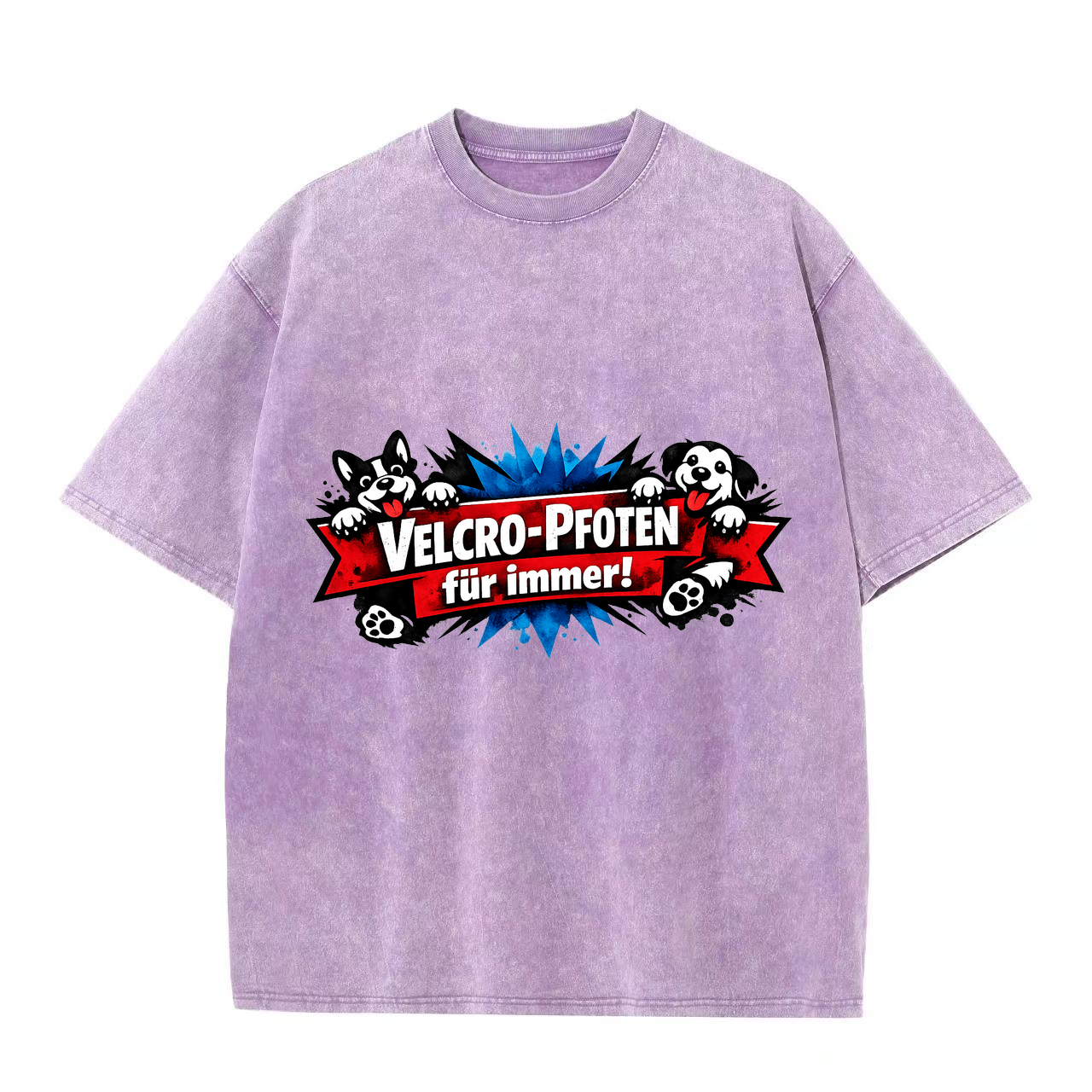 Velcro-Pfoten für immer! t-shirt