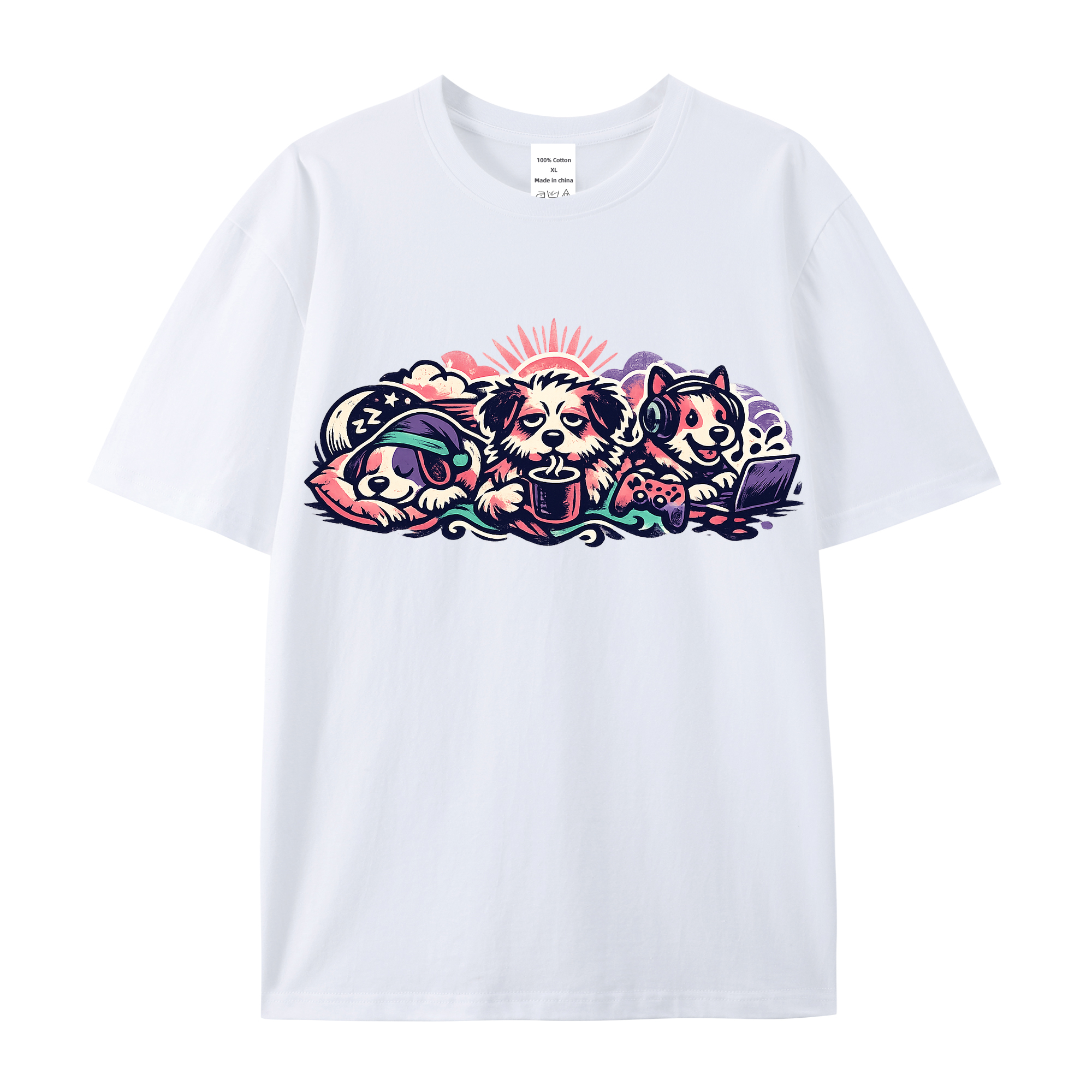 T-Shirt Hundeliebe Unendlichkeit