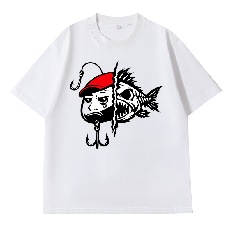 t-shirt Angelglück am Wasser