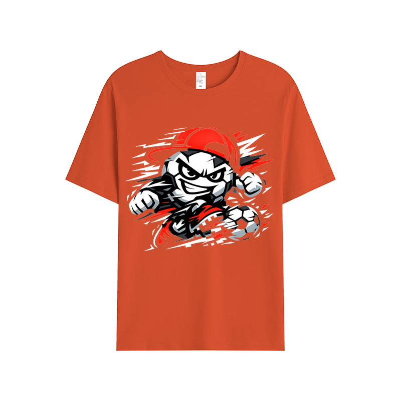 T-shirt Unaufhaltsamer Spielgeist Vektor-Maskottchen