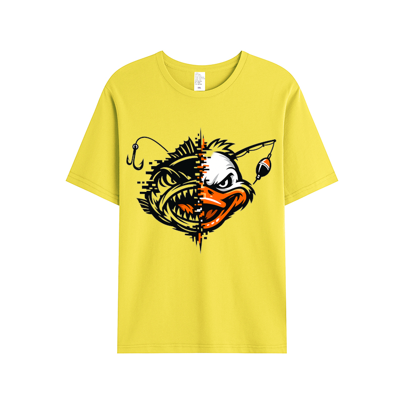 T-Shirt Angelglück am Wasser